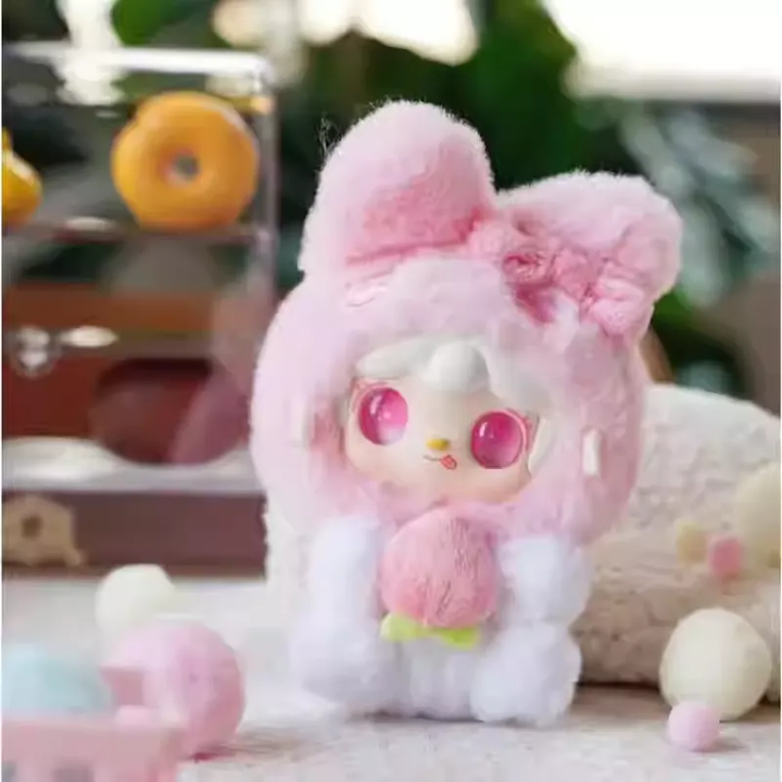 Original YOOKI V10 Hug Gourmet Restaurant Limited Series Plush Blind Box yooki氧氧十代抱抱美食店盲盒毛绒包包挂件送可爱女生
