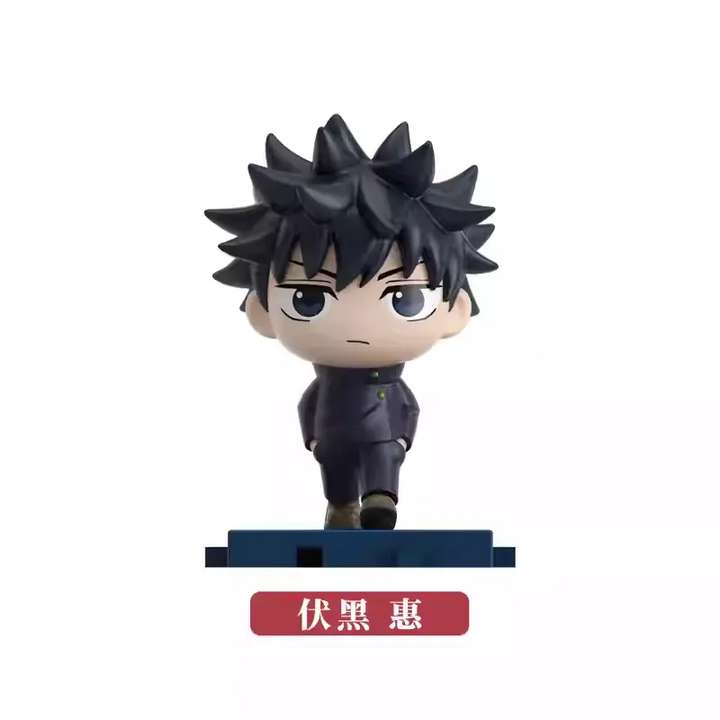 Original EAKI Jujutsu Kaisen Step by Step Series 2 Blind Box EAKI咒术回战跨步走盲盒五条悟公仔手办潮玩Q版人偶桌面礼物摆件