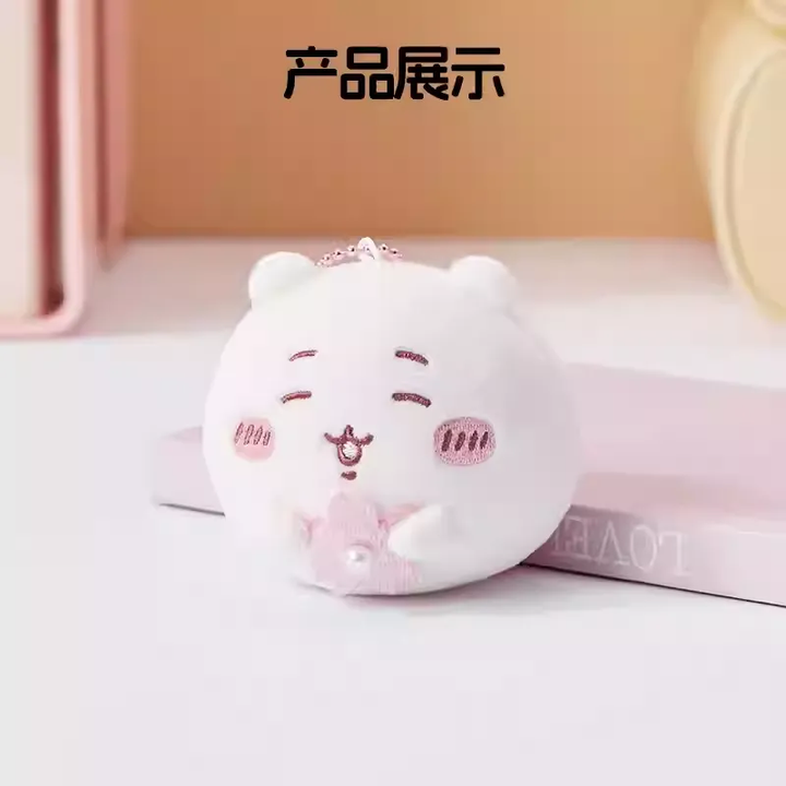Original MINISO Chiikawa Daifuku Mochi / Sakura Season Plush Toy 名创优品Chiikawa公仔乌萨奇小八吉伊玩偶挂件徽章生日礼物