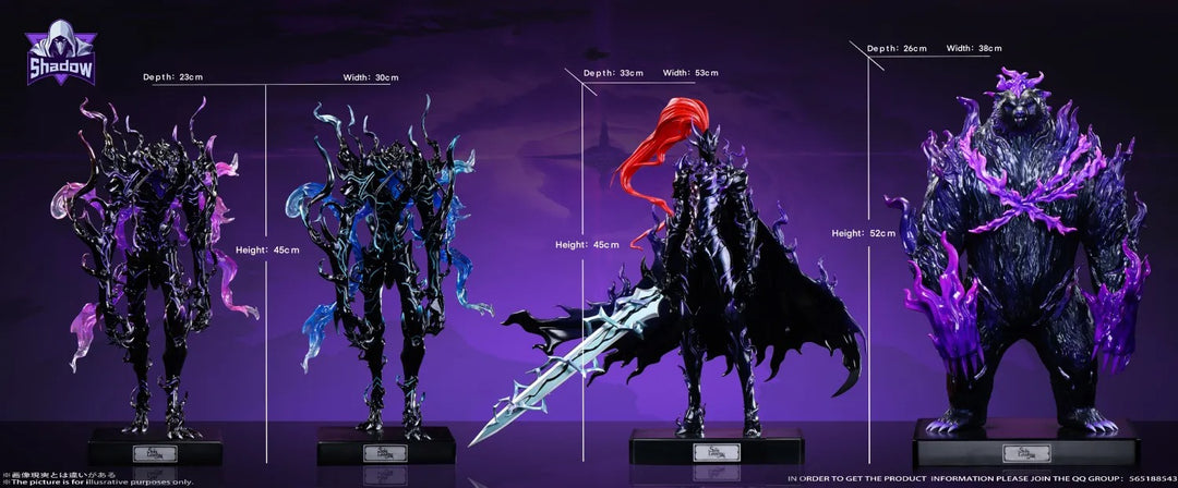 【Pre order】Shadow Studio - Solo leveling Shadow Legion Igris & Bear
