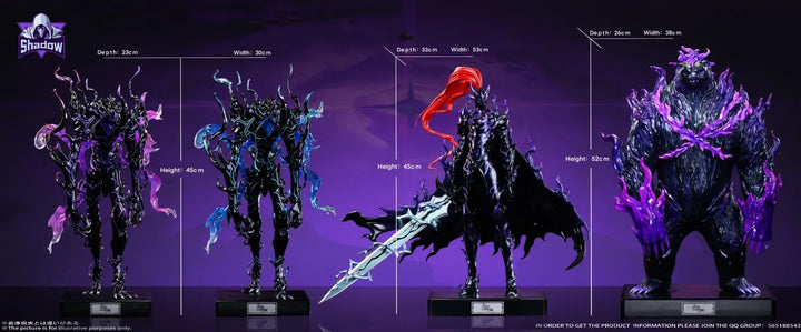 【Pre order】Shadow Studio - Solo leveling Shadow Legion Igris & Bear