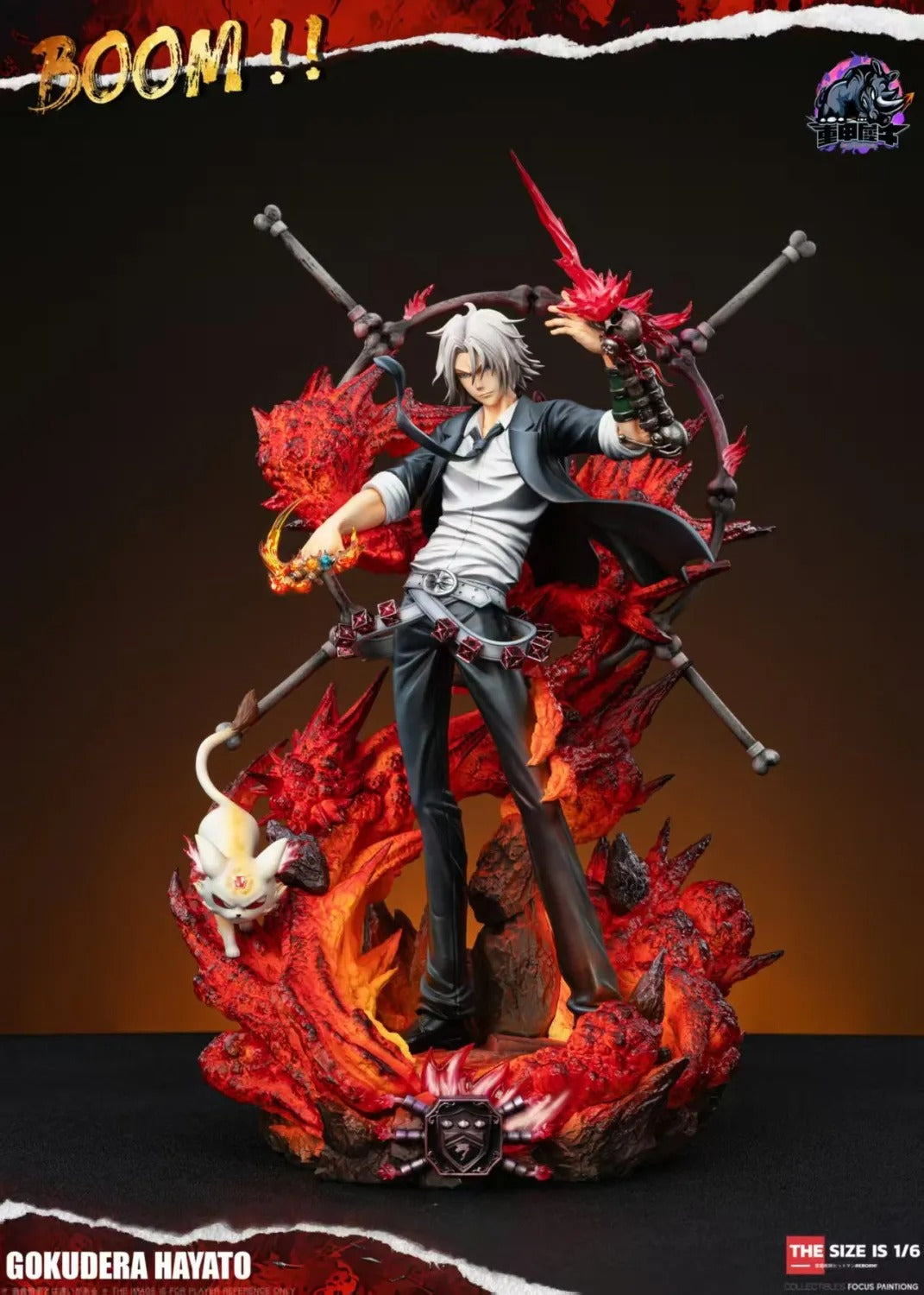 【Pre order】Rhinoceros Studio 1/6 HITMAN REBORN! Gokudera Hayato