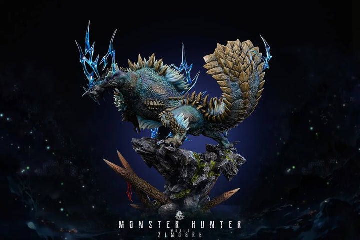 【Pre order】Dragon Realm Studio - Monster Hunter Zinogre & Stygian Zinogre with LED