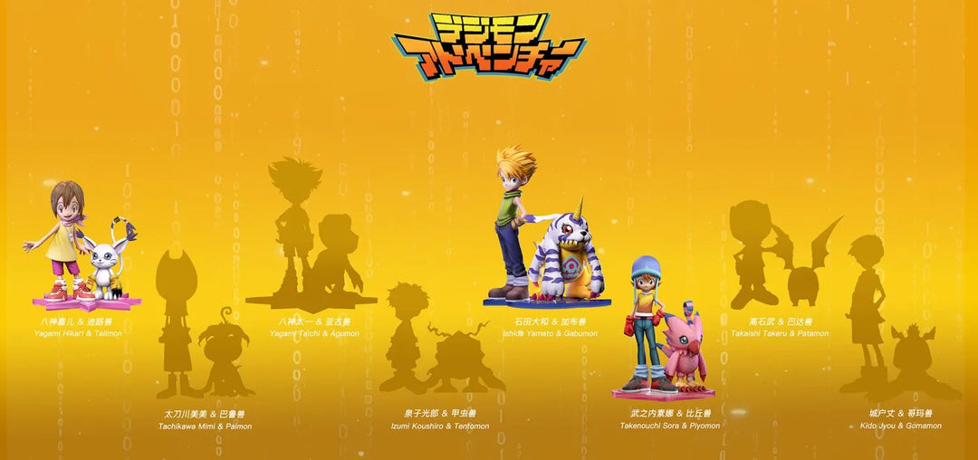 【Pre order】Butterfly Studio MH Scale & 1/6 Digimon Kari Kamiya & Tailmon