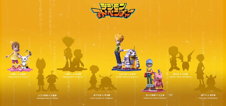 【Pre order】Butterfly Studio MH Scale & 1/6 Digimon Kari Kamiya & Tailmon