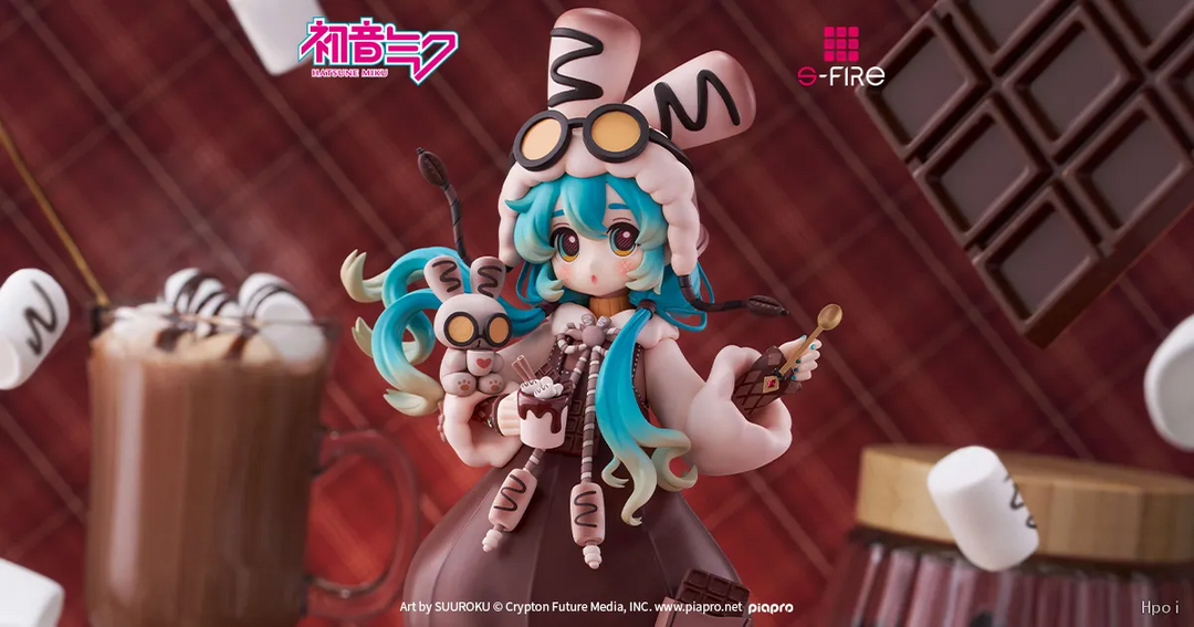 【Pre order】S-FIRE - PVC Hatsune Miku Marshmallow Hot Cocoa