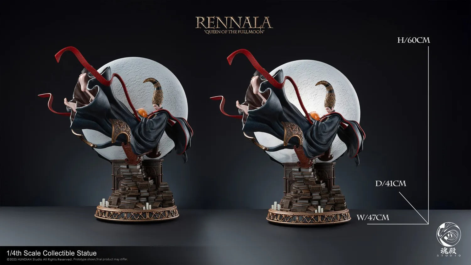Pre order】HunDian Studio 1/4 Elden Ring Rennala Queen Of The Full