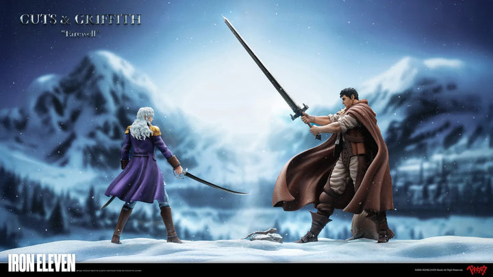 【Pre order】IRON ELEVEN 1/6 Berserk Guts & Griffith