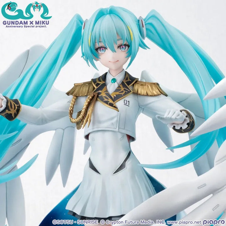 【Pre order】MegaHouse 1/7 PVC Hatsune Miku Wing Gundam Zero EW (Copyright)