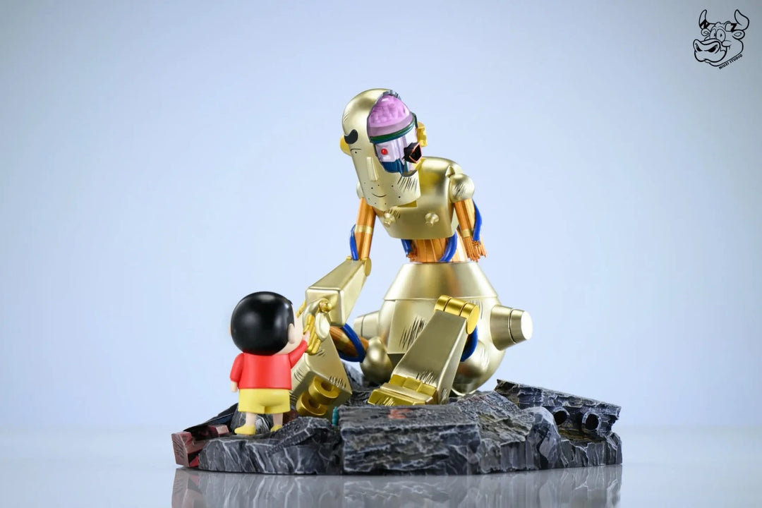 【Pre order】Niuzi Studio - Crayon Shin-chan Robo Dad and Shin-chan