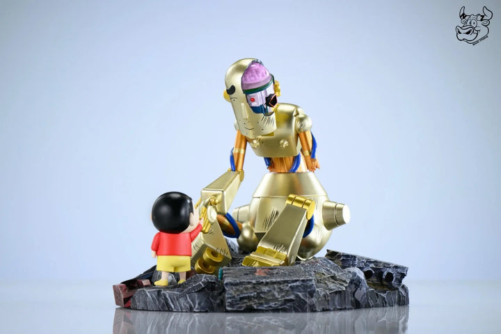 【Pre order】Niuzi Studio - Crayon Shin-chan Robo Dad and Shin-chan