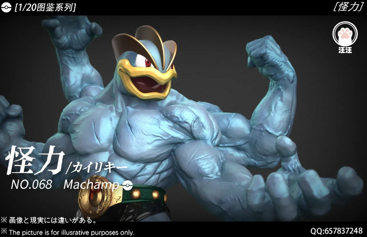 【Pre order】WangWang Studio 1/20 Pokemon Machamp
