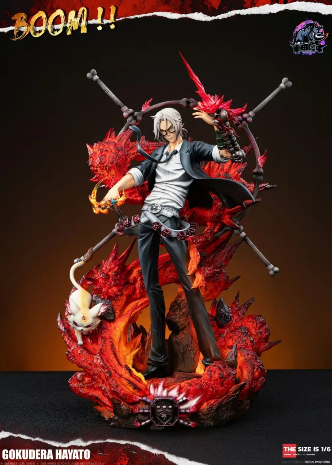 【Pre order】Rhinoceros Studio 1/6 HITMAN REBORN! Gokudera Hayato