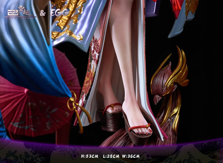 【Pre order】YunQi Studio x EGG Studio 1/6 One Piece Luffy & Boa Hancock