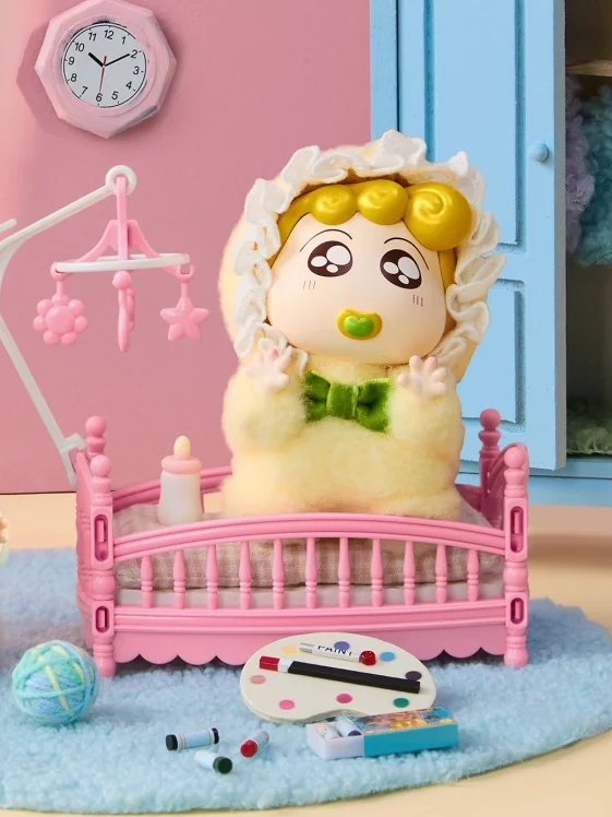 Original Crayon Shin-Chan Baby Vinyl Plush Toy Series Blind Box 蜡笔小新baby搪胶毛绒盲盒摆件可爱礼物挂件