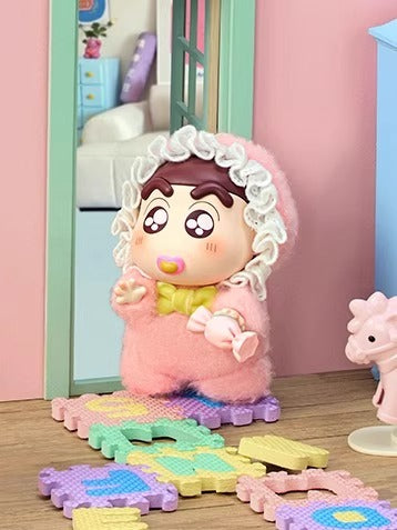 Original Crayon Shin-Chan Baby Vinyl Plush Toy Series Blind Box 蜡笔小新baby搪胶毛绒盲盒摆件可爱礼物挂件