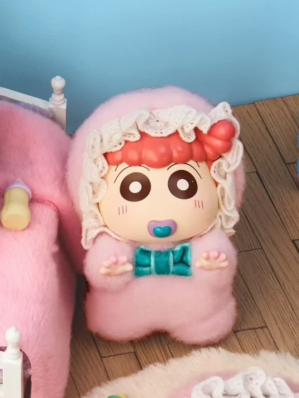 Original Crayon Shin-Chan Baby Vinyl Plush Toy Series Blind Box 蜡笔小新baby搪胶毛绒盲盒摆件可爱礼物挂件