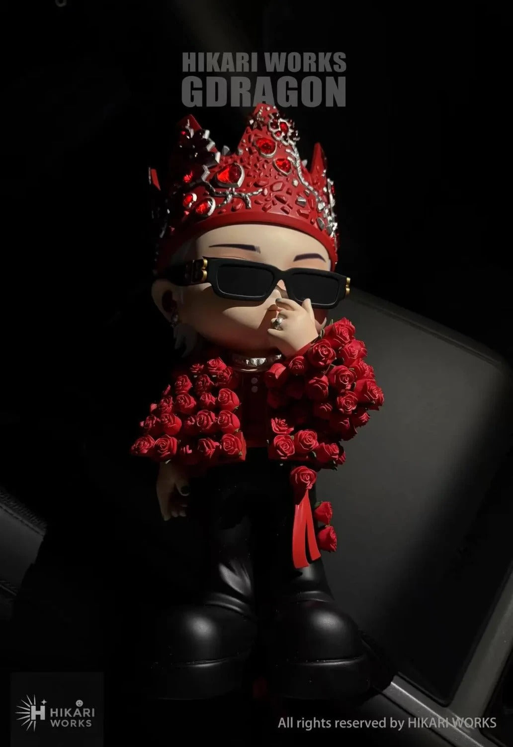 【Pre order】HIKARI Works Studio - PVC Superstar G-DRAGON GD2025 bermensch