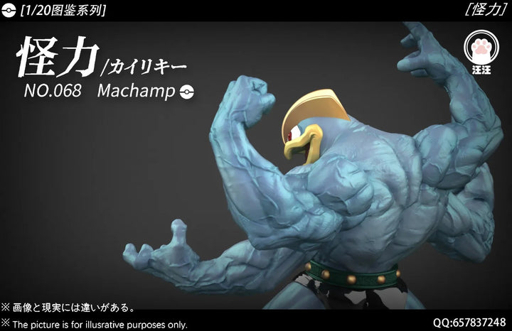 【Pre order】WangWang Studio 1/20 Pokemon Machamp