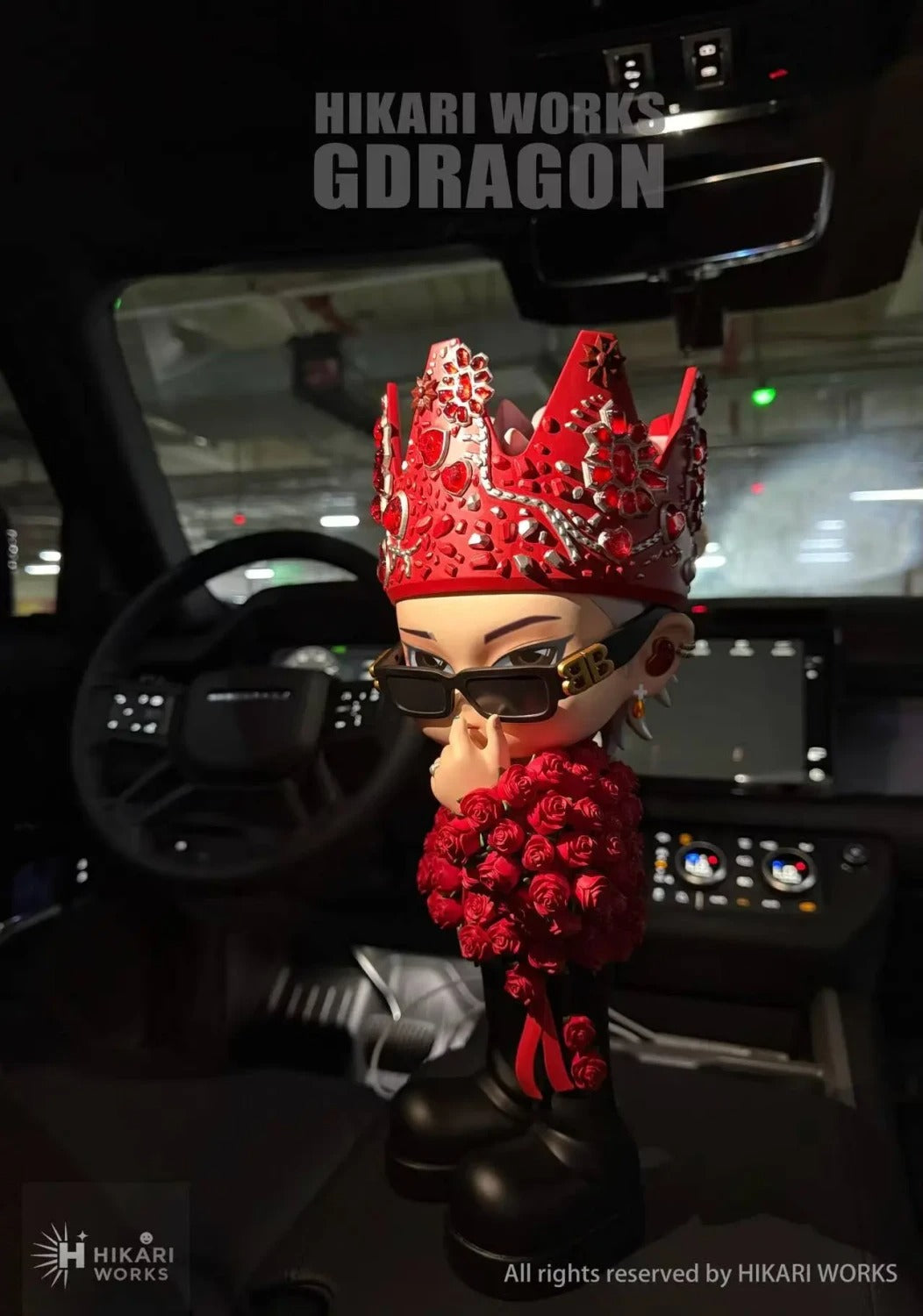 【Pre order】HIKARI Works Studio - PVC Superstar G-DRAGON GD2025 bermensch