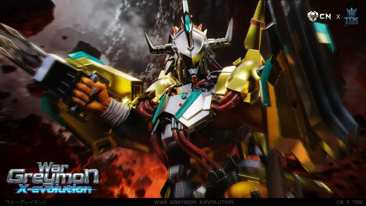 【Pre order】CN Studio x TOK Studio - Digimon War Greymon