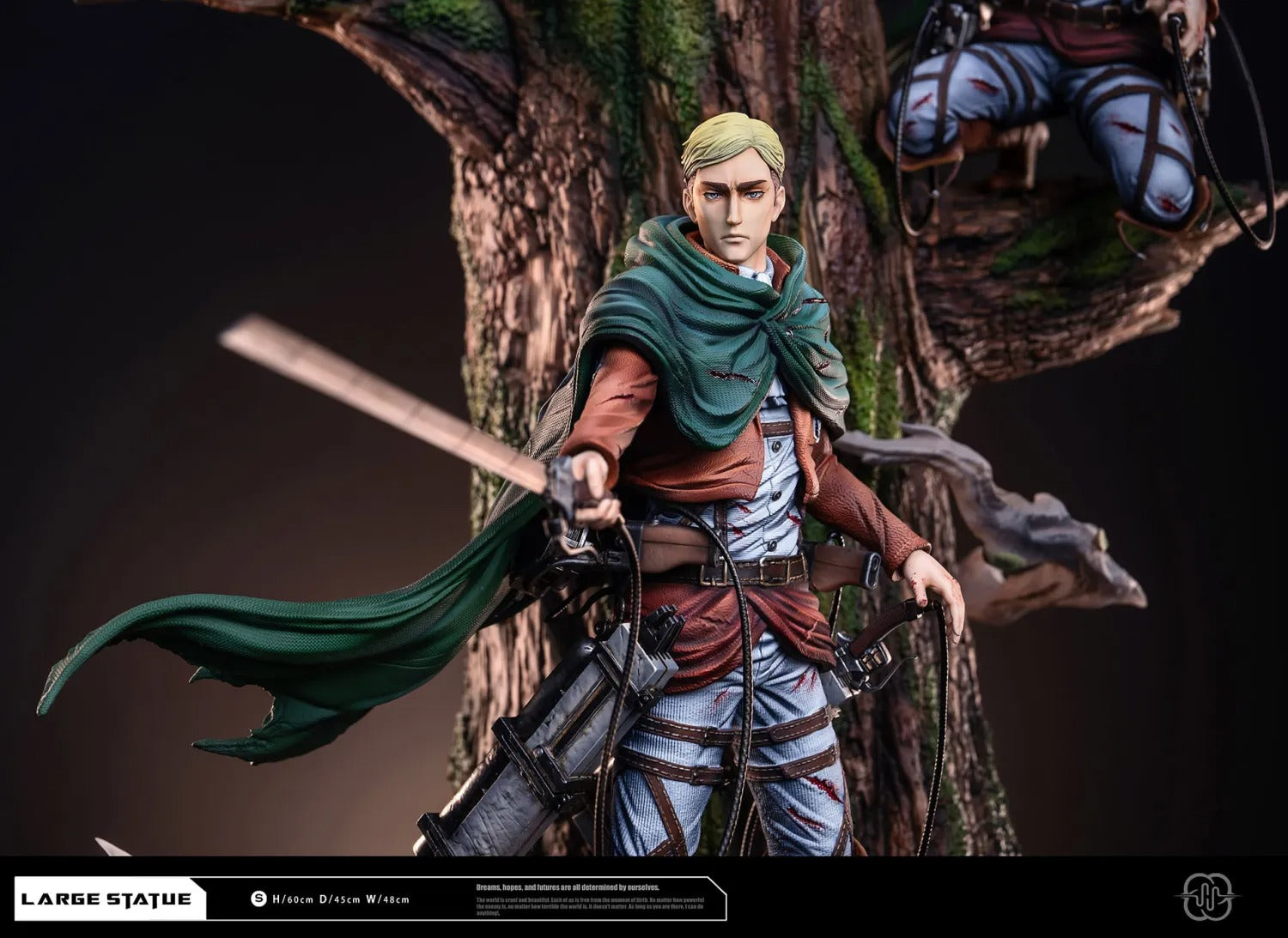 Ready Stock Hertz Studio - Attack on Titan Levi Ackerman & Erwin
