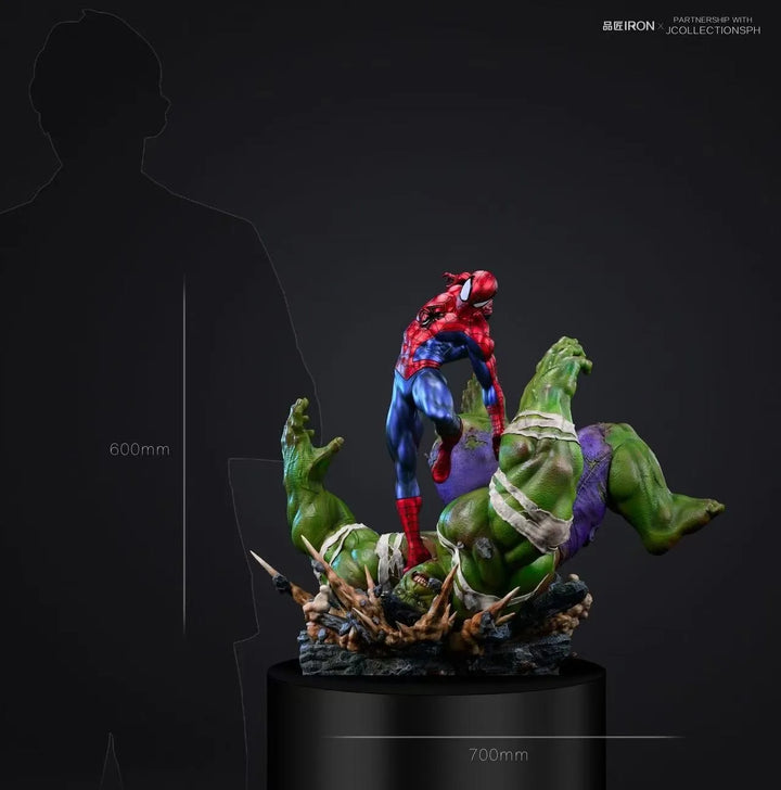 【Pre order】IRON Studio - Marvel Spider Man vs Hulk
