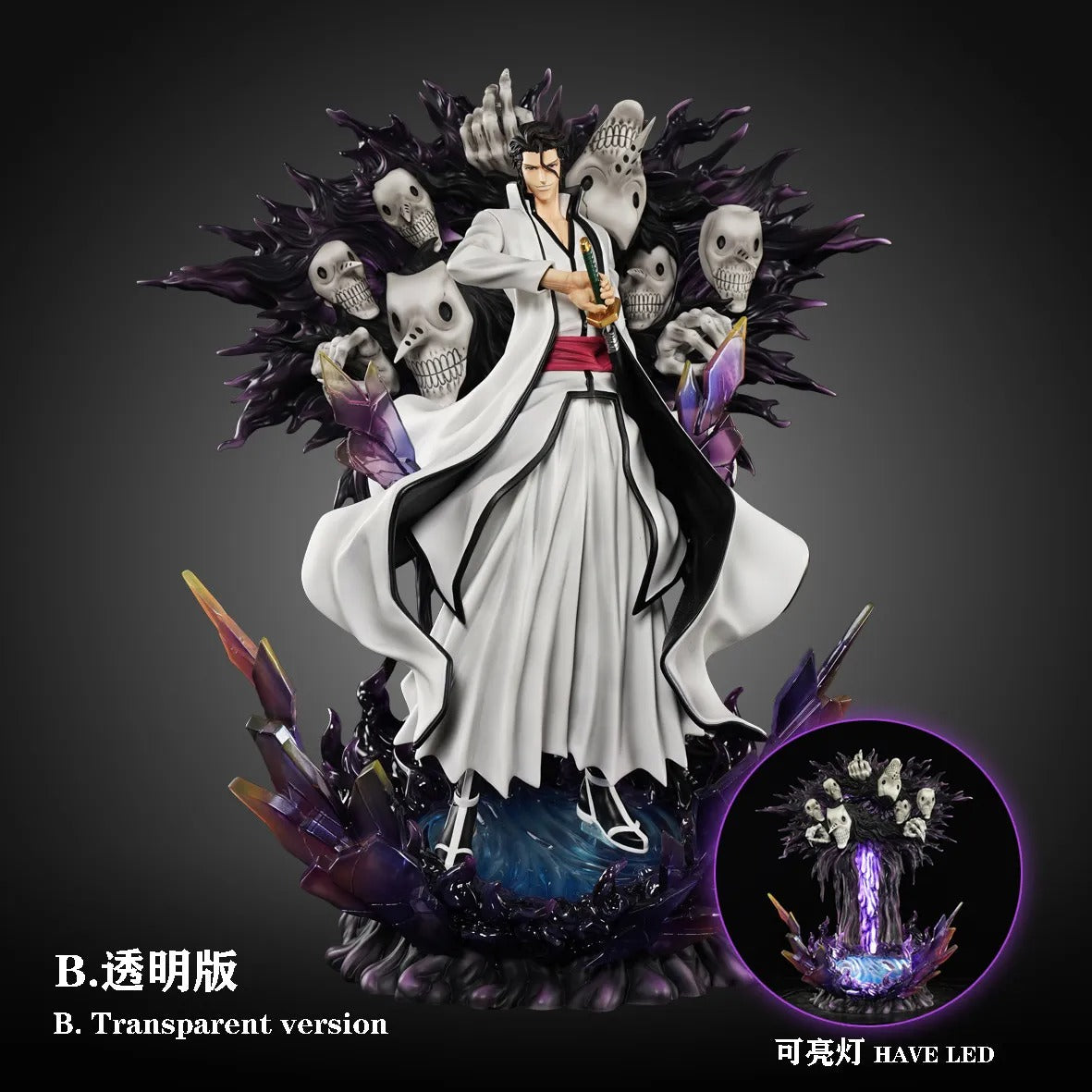 Pre order】HXHENG Studio x CHENG Studio 1/6 Bleach Aizen Sousuke