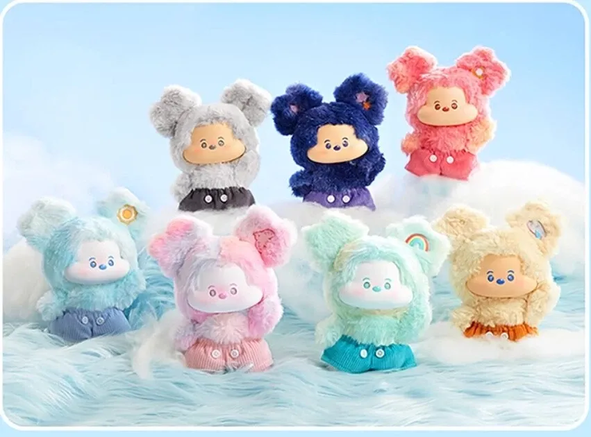 Original MINISO Disney Mickey Cloud Fantasy Series Vinyl Plush Blind Box 名创优迪士尼mickey手办米奇云端幻境系列搪胶盲盒