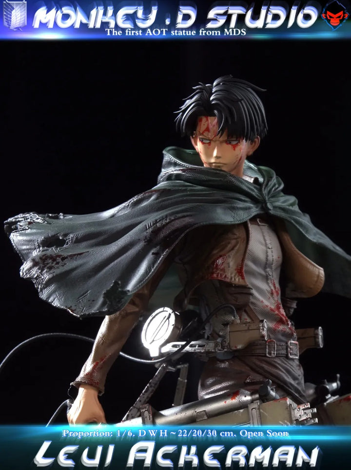 【Pre order】Monkey D Studio 1/6 & 1/4 Attack on Titan Levi Ackerman