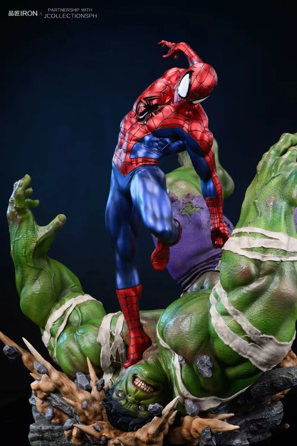 【Pre order】IRON Studio - Marvel Spider Man vs Hulk
