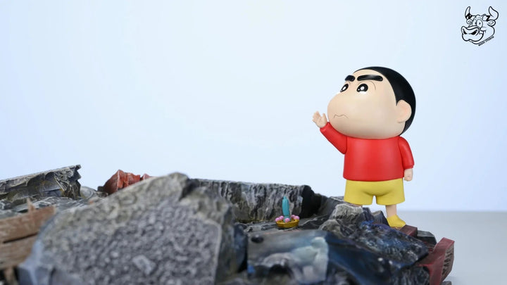 【Pre order】Niuzi Studio - Crayon Shin-chan Robo Dad and Shin-chan