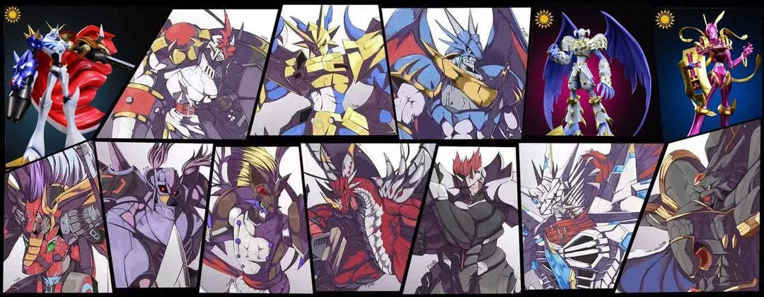 【Pre order】Sun Toys Studio - Digimon Lord Knightmon & Dynasmon