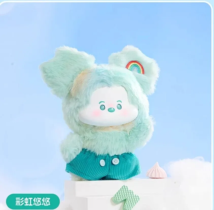 Original MINISO Disney Mickey Cloud Fantasy Series Vinyl Plush Blind Box 名创优迪士尼mickey手办米奇云端幻境系列搪胶盲盒