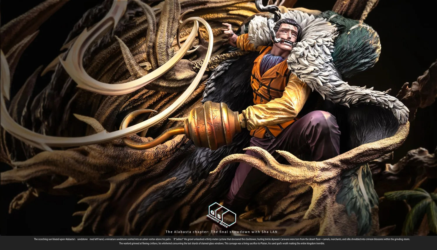 Pre order】Geometric Space Studio - One Piece Sir Crocodile – STC