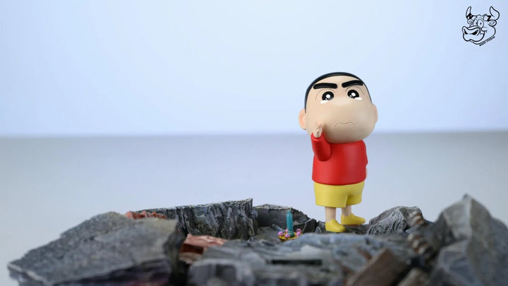 【Pre order】Niuzi Studio - Crayon Shin-chan Robo Dad and Shin-chan