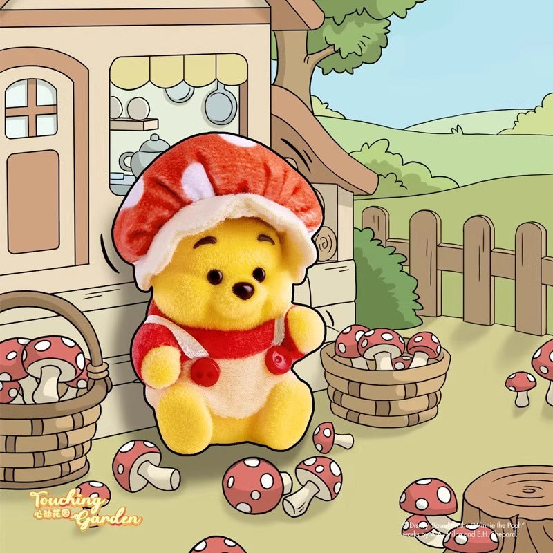 Original MINISO Winnie the Pooh Touching Garden Blind Box 名创优品小熊维尼盲盒心动花园噗噗系列维尼熊摆件礼物