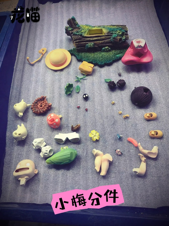 【Pre order】Dragon Meow Studio - My Neighbor Totoro Mei holding corn