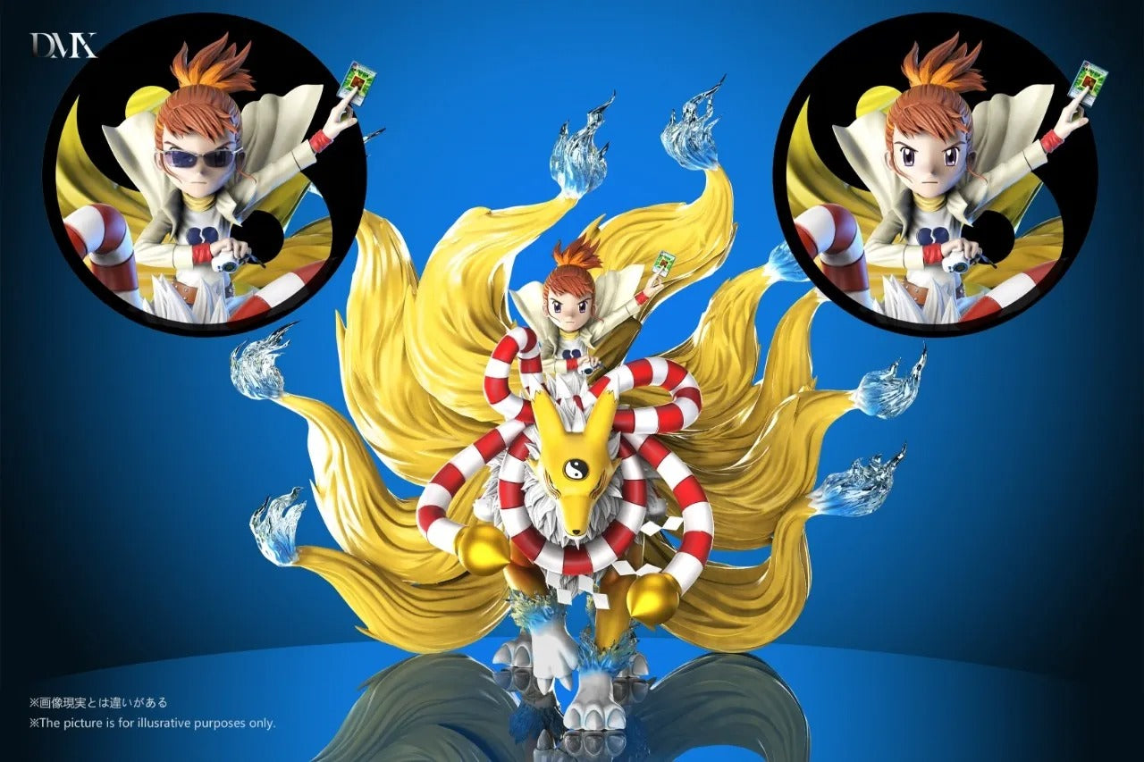 Pre order】DMX Studio - Digimon Kyubimon & Makino Ruki & Bonus