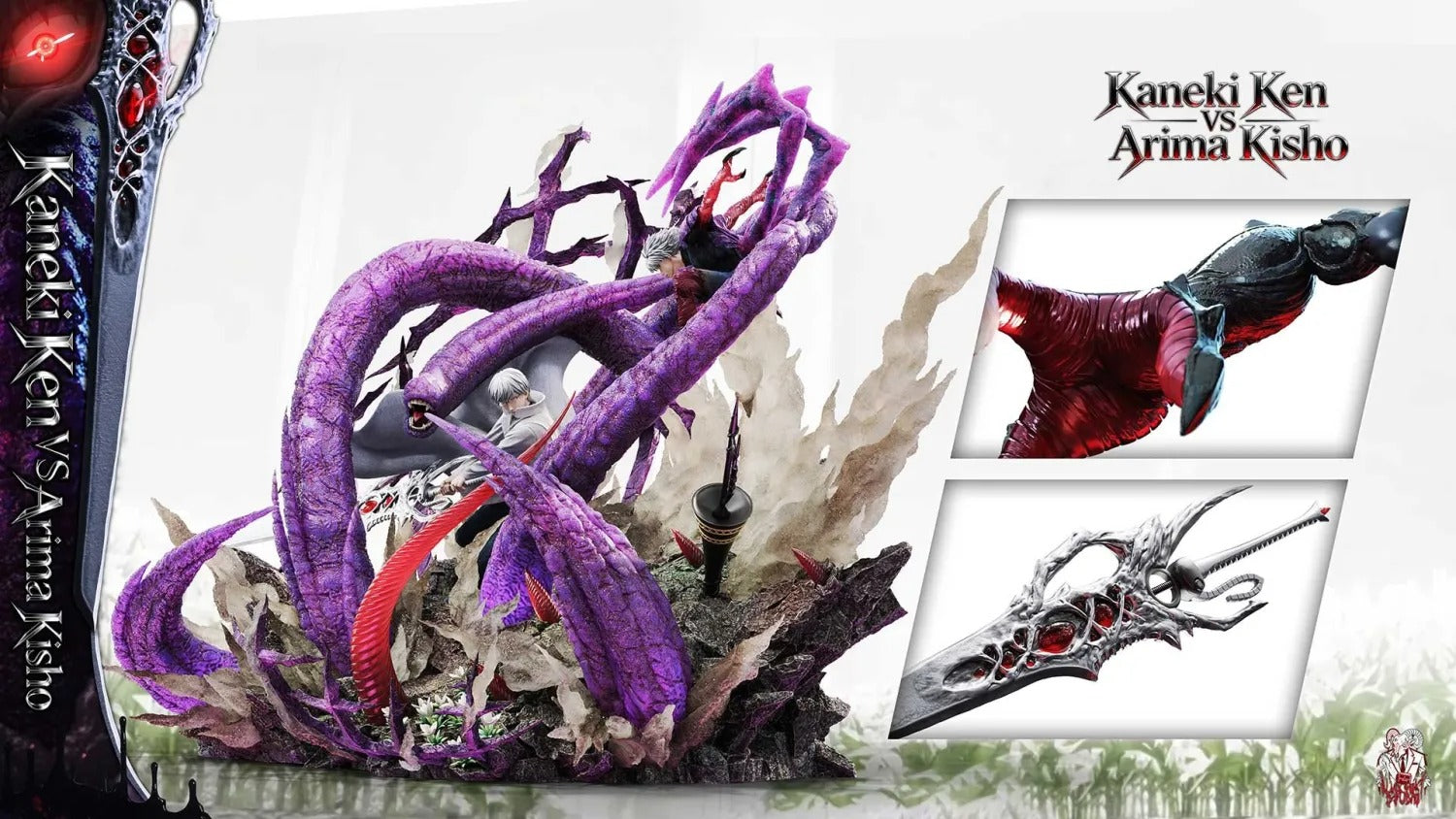 Pre order】Black Goat Studio 1/6 Tokyo Ghoul Kishou Arima vs