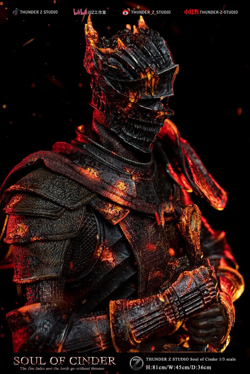 【Pre order】Thunder Z Studio 1/3 Dark Souls Lord of Cinder
