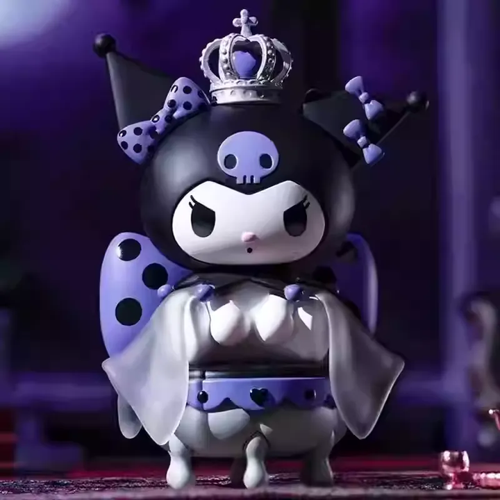Original MINISO Sanrio Kuromi Midnight Stories Blind Box 名创优品库洛米暗夜物语盲盒三丽鸥系列手办摆件公仔礼物