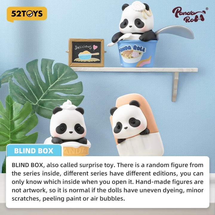 Original 52TOYS Panda Roll Minime Dress-Up Series Blind Box Figure Toy 52TOYS 熊猫卷迷你美少女换装系列盲盒手办玩具