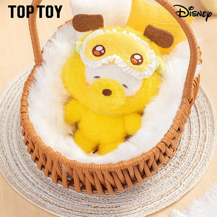 Original TOPTOY Disney Squinting Sleepwear Series Plush Pendant Blind Box 迪士尼眯眯眼睡衣系列毛绒挂件盲盒米奇朱迪可爱公仔礼物