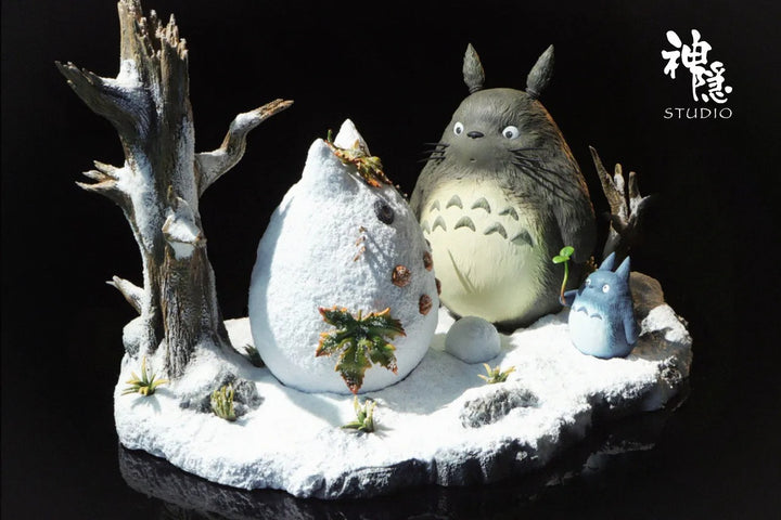【Pre order】ShenYin Studio - Totoro play in the snowfield
