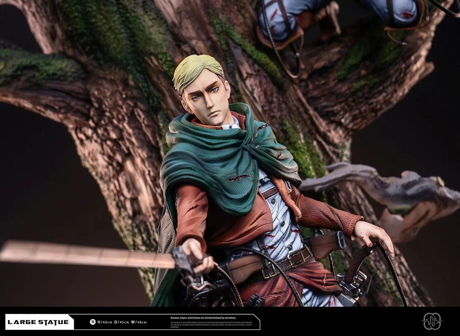 Ready Stock Hertz Studio - Attack on Titan Levi Ackerman & Erwin