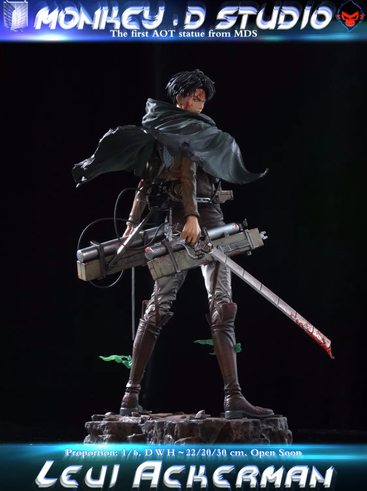 【Pre order】Monkey D Studio 1/6 & 1/4 Attack on Titan Levi Ackerman