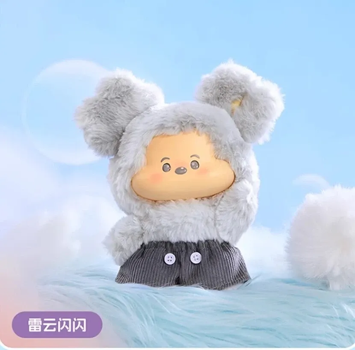 Original MINISO Disney Mickey Cloud Fantasy Series Vinyl Plush Blind Box 名创优迪士尼mickey手办米奇云端幻境系列搪胶盲盒
