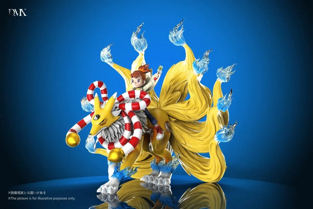 【Pre order】DMX Studio - Digimon Kyubimon & Makino Ruki & Bonus Youkomon