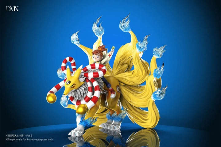 【Pre order】DMX Studio - Digimon Kyubimon & Makino Ruki & Bonus Youkomon